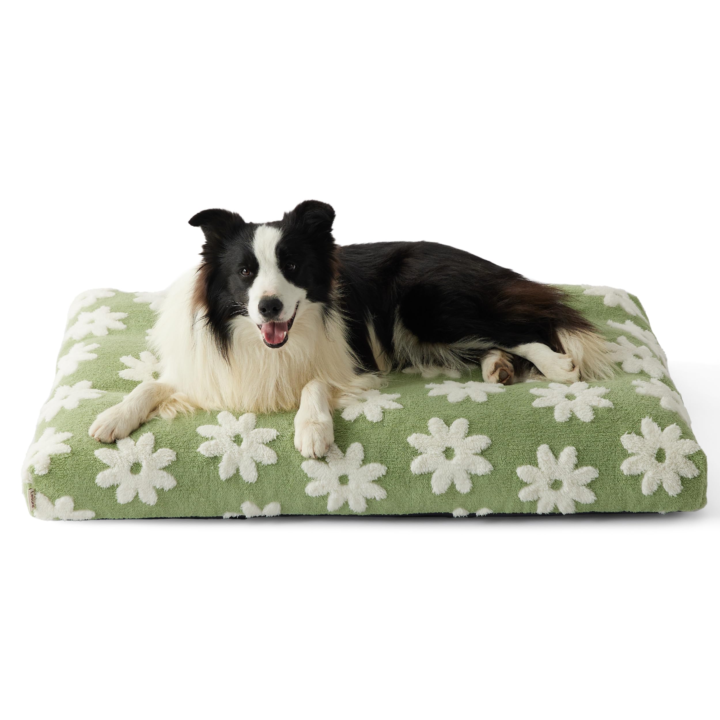 LE SURE cama para perros grandes, vista frontal, soporte cómodo