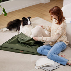 LE SURE cierre-resistente-impermeable-cama-perro protege contra manchas