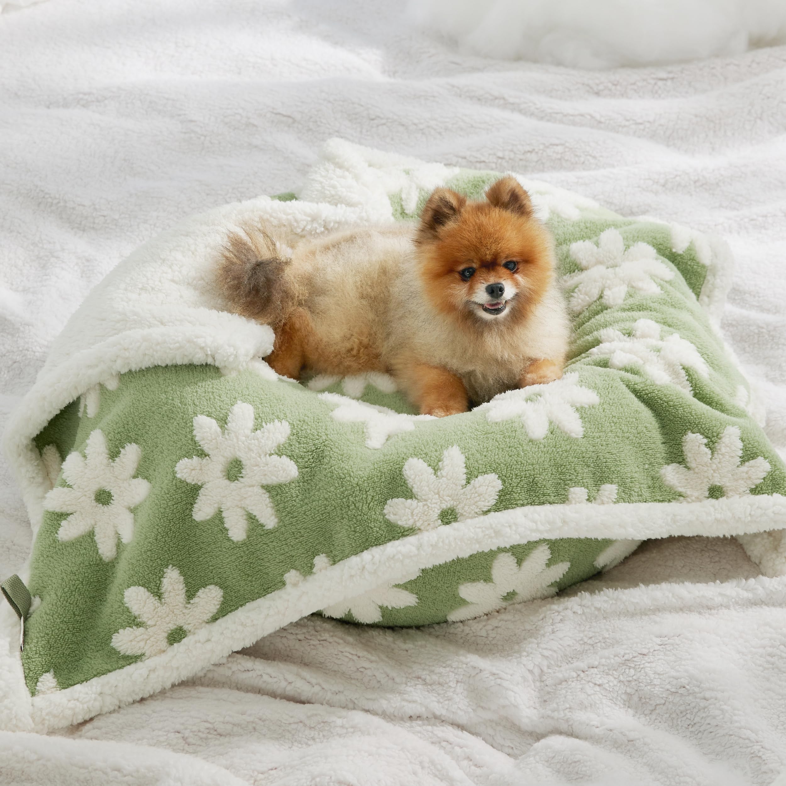LE SURE manta liviana y portátil, ideal para viajes o vacaciones con mascotas