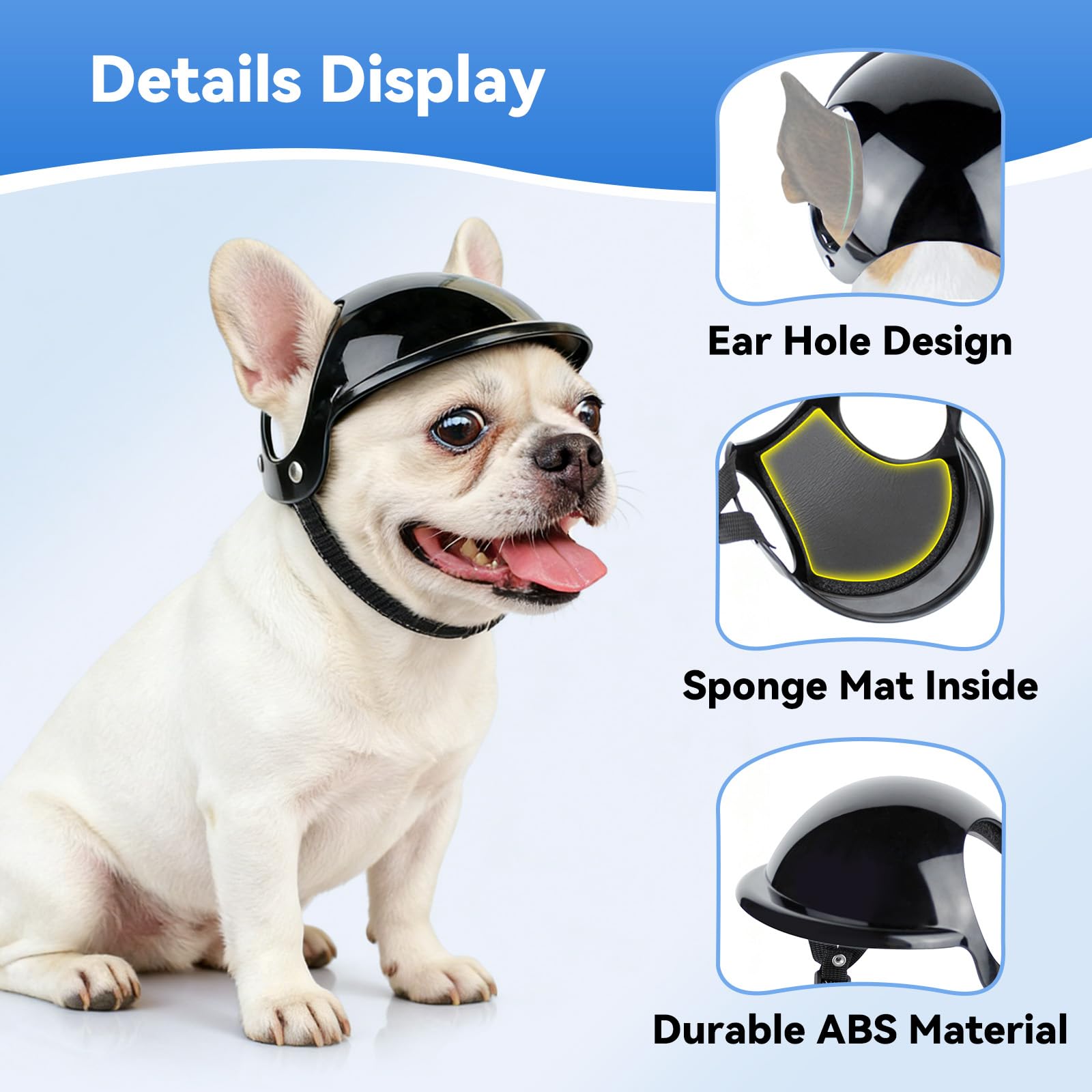 Lesypet diseño práctico de orejas para mayor comodidad en verano