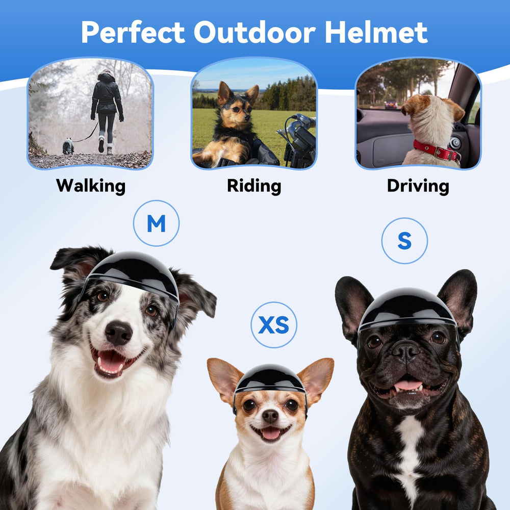 LESYPET casco hecho de ABS, ligero y resistente para mascotas