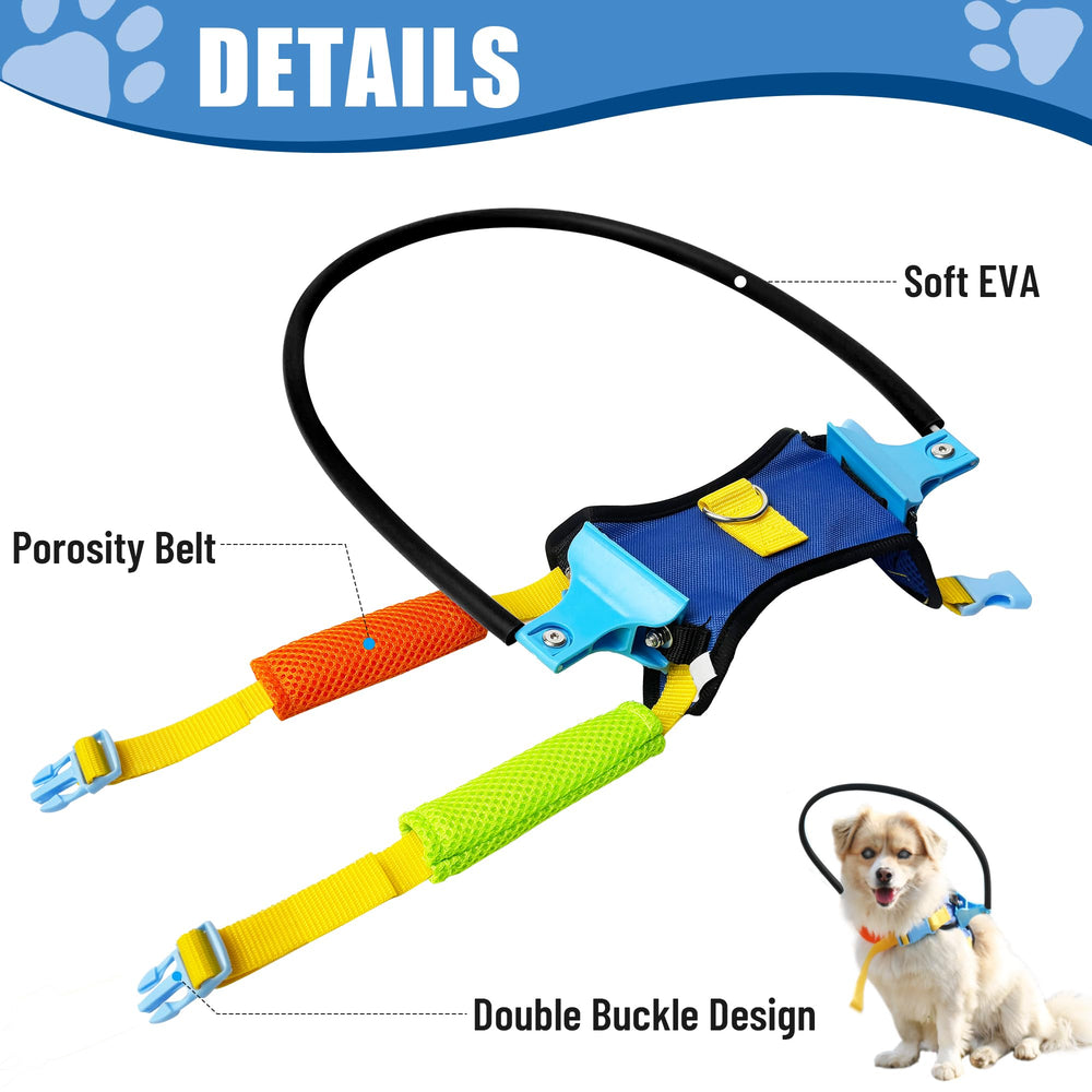 LetPetRun Halo protección ante obstáculos para paseos al aire libre.