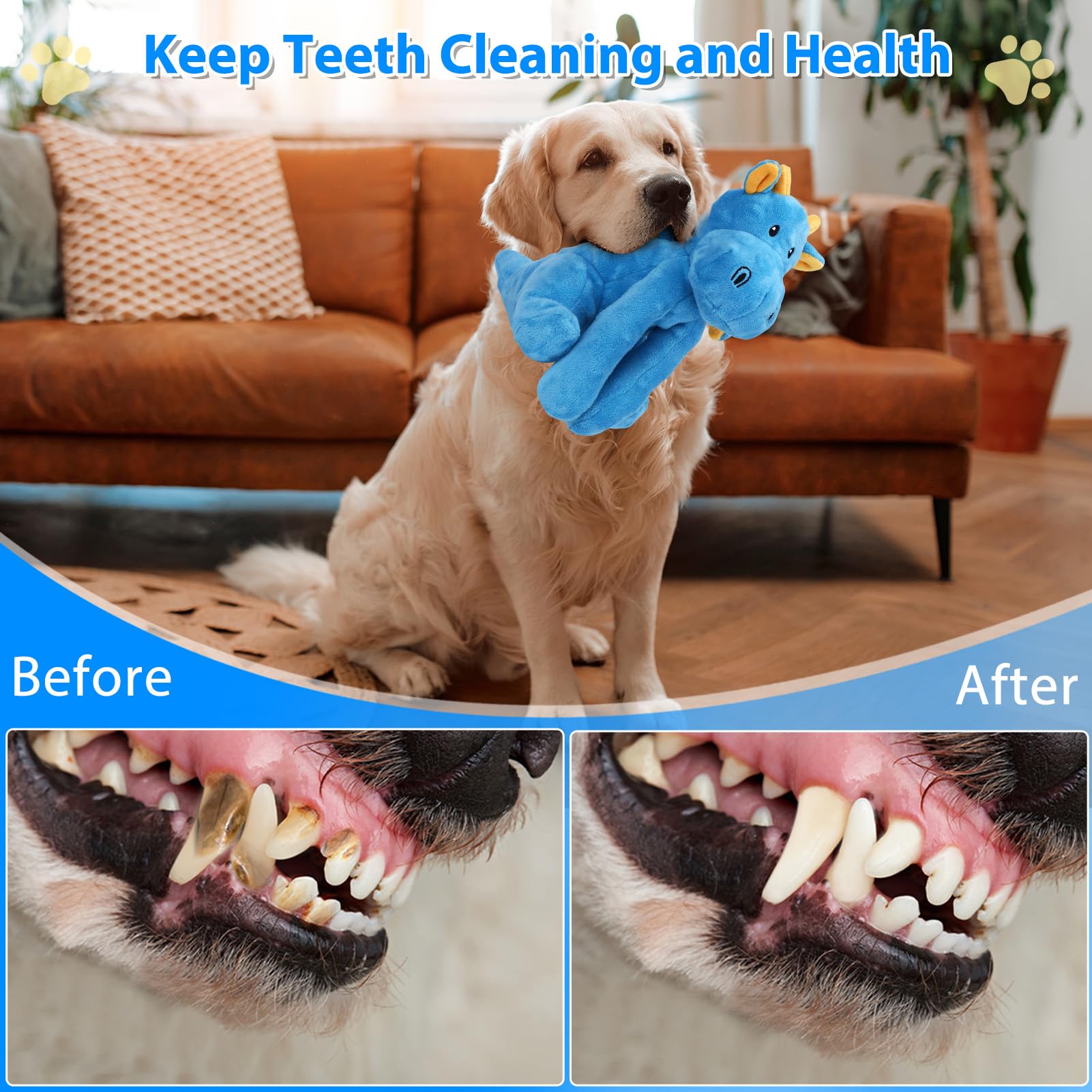 Letsmeet juguete perro diseño animal realista para estimular el instinto de caza