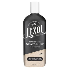 Uso de Lexol en cuero para aplicación suave y rápida absorción.