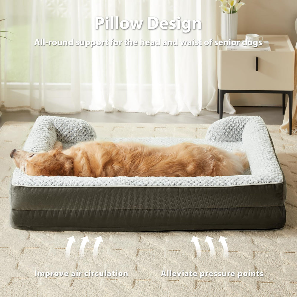 Diseño tipo nido en forma C para perros medianos