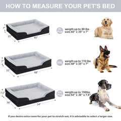 LEXTRO cama XL: diseño en forma de C que abraza al perro