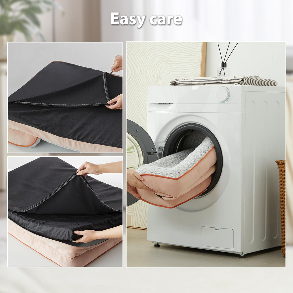 Funda lavable para mantenimiento higiénico de la cama.