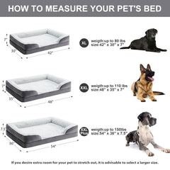LEXTRO funda-lavable-impermeable-cama-perro: limpieza sencilla y protección frente a accidentes.