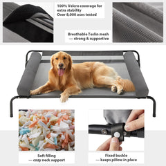 LEXTRO malla Teslin duradera para cama elevada.