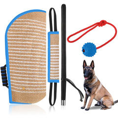 Leyndo manga de entrenamiento para perros con doble asa, control seguro durante la sesión.