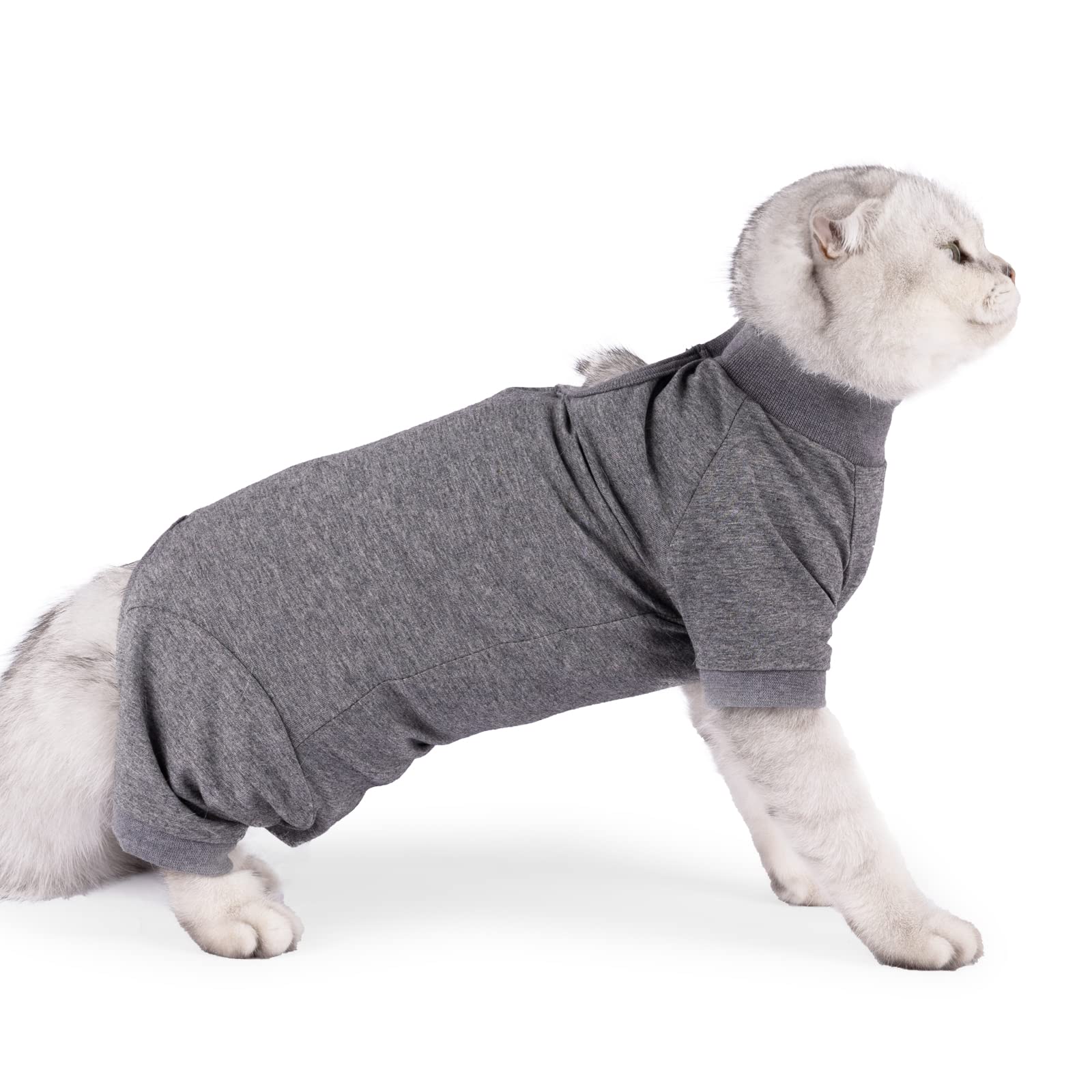 LIANZIMAU traje de recuperación para gatos, dorso: cómodo y fácil de quitar