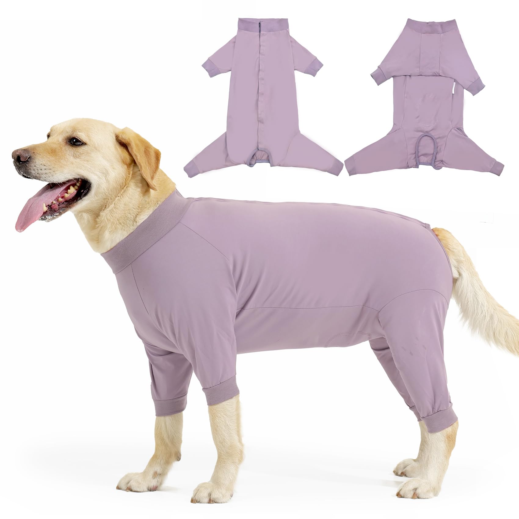 LIANZIMAU traje recuperación perro cuerpo completo, protección de heridas y comodidad durante la recuperación.