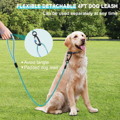 Libbipaw cable de acero 5mm para perros grandes, durabilidad superior.