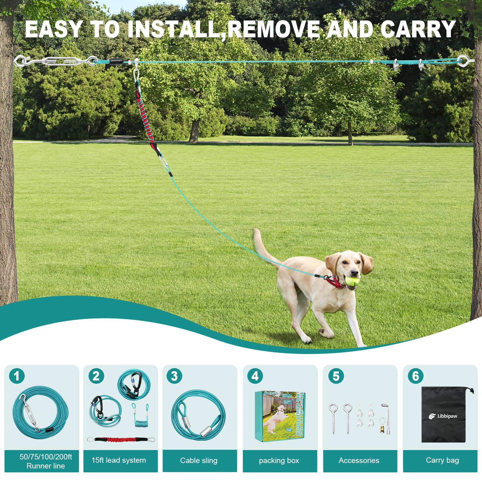 Libbipaw diseño resistente al clima para uso exterior prolongado.