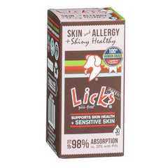 Licks LiquiPaks: gel práctico para apoyar la piel saludable de tu perro.