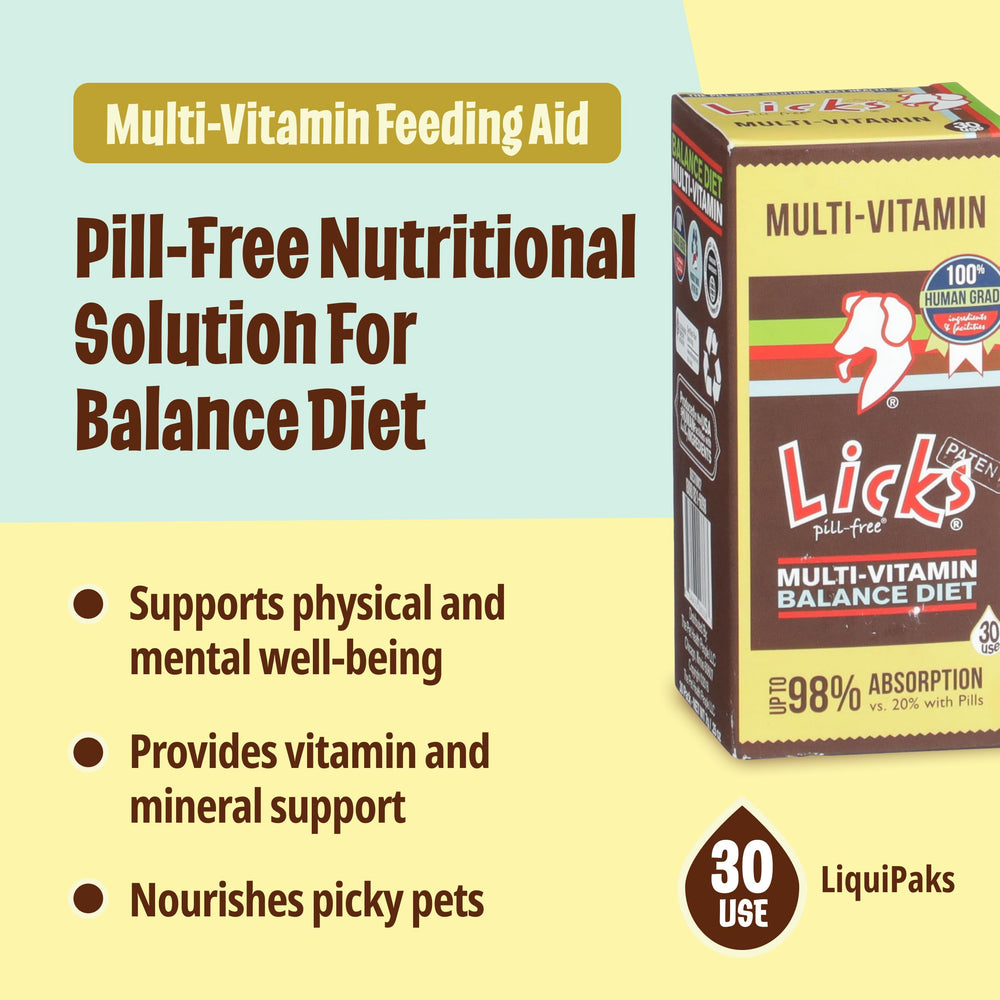 Licks Pill Free paquetes gel para administración suave del suplemento