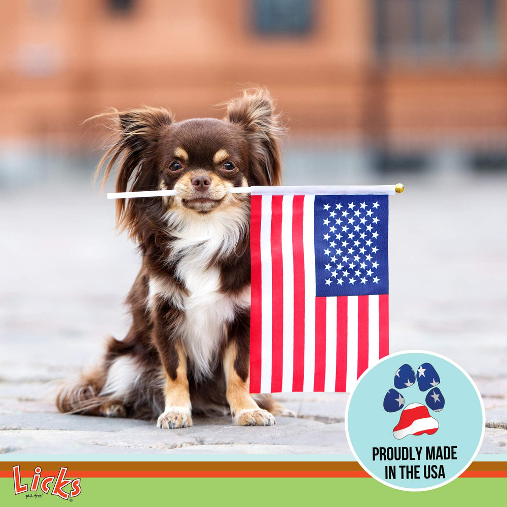 Licks Pill Free Zen gel suave para dosis diarias y salud emocional de tu perro.