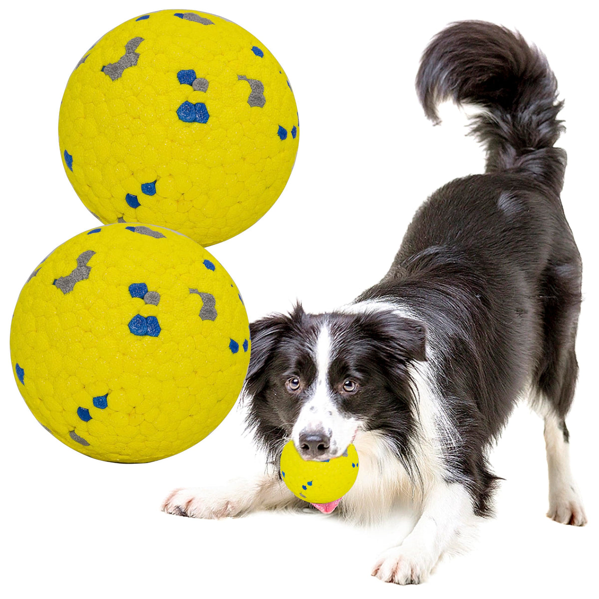 LIEVUIKEN bola-resistente para perros agresivos, ideal para morder y jugar al aire libre.