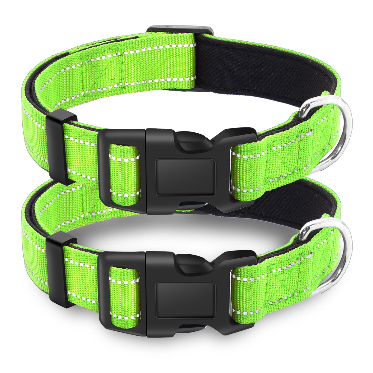 Colar reflectivo 360° LIEVUIKEN para paseos nocturnos.