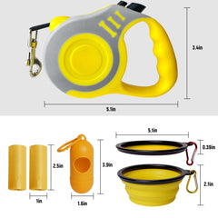 La correa extensible LIEVUIKEN de 16 ft brinda mayor libertad con seguridad.