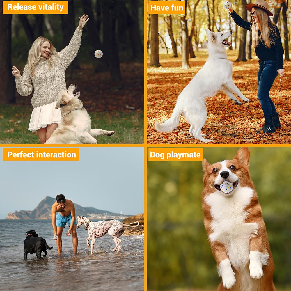 Útil para entrenamiento y juegos de fetch con perros.