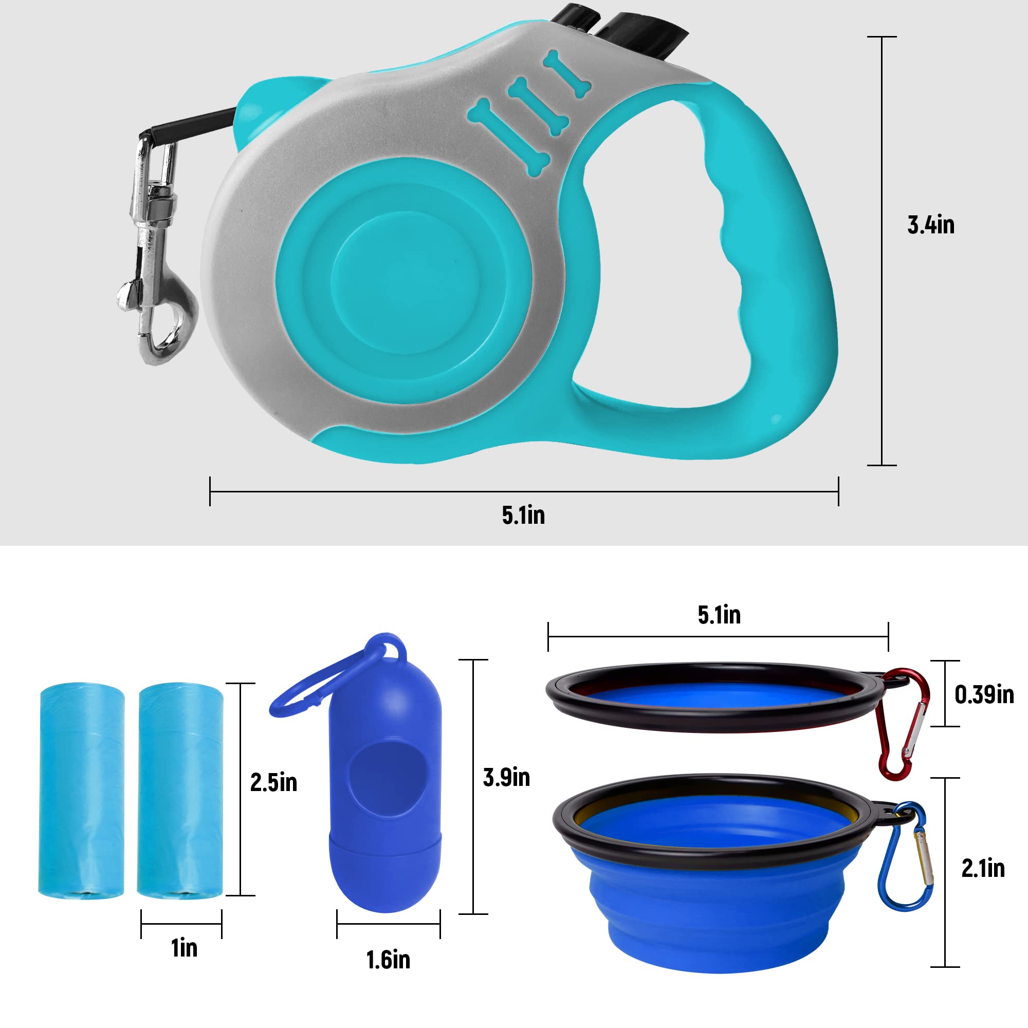 LIEVUIKEN Mango ergonómico de la correa para paseos cómodos y sin cansancio.