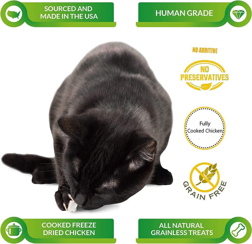 Life Essentials: pollo deshidratado sin granos para perros y gatos.