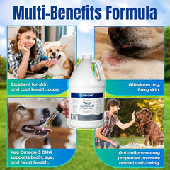 Life Line Pet Nutrition: omega-3 EPA y DHA para cerebro y visión de mascotas.