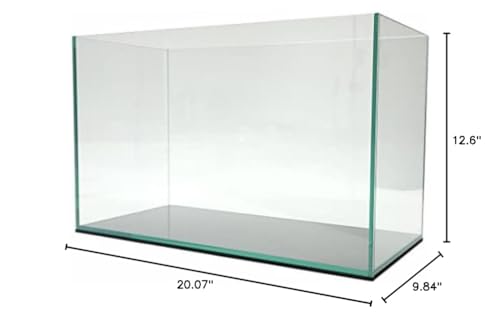 Uso doméstico u oficina: acuario Lifegard Aquatics de 10 galones en entorno decorativo.
