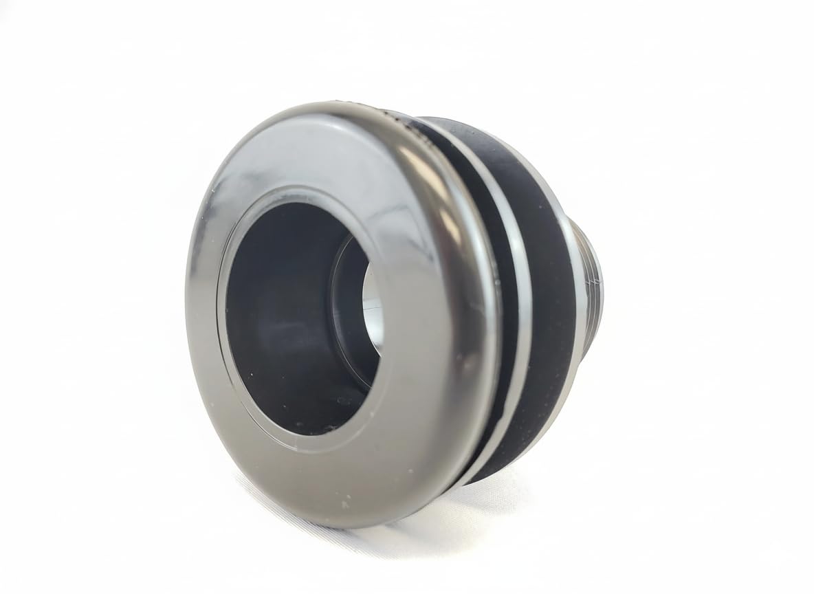 Lifegard Aquatics brida estanca 1 pulgada para montaje seguro sin fugas en acuarios.