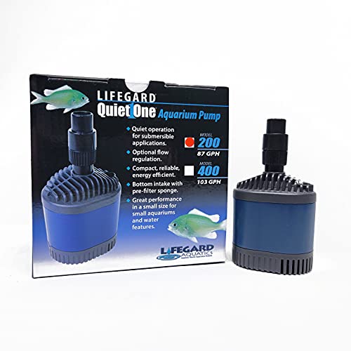 Lifegard Quiet One: bomba de acuario para uso seco y versátil