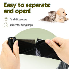 Bolsas Lifegogo 13x9 pulgadas, tamaño adecuado para la mayoría de perros