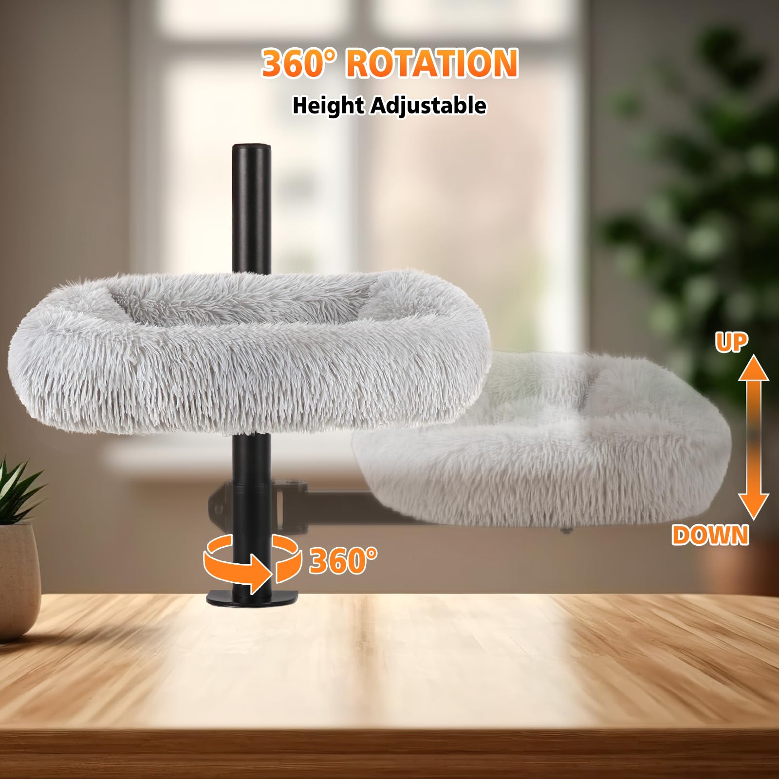 LifeIdeas ensamblaje sin taladro cama gato: instalación rápida sin perforaciones
