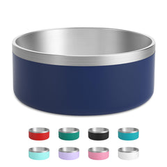 LIHOOOOM tazón para perros de acero inoxidable con aislamiento para agua fría