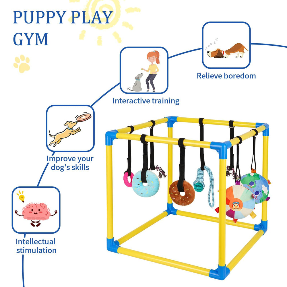 Liitrton Puppy Play Gym almacenaje facil cuando no se usa