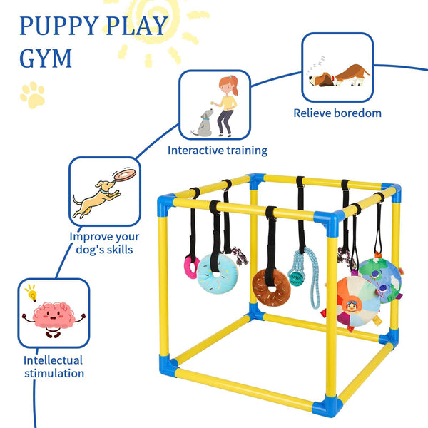 Liitrton Puppy Play Gym almacenaje facil cuando no se usa