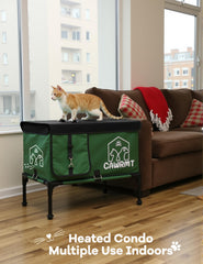 LiLadayd ventanas-ventiladas-casa-gato: ventilación agradable y protección contra la lluvia.