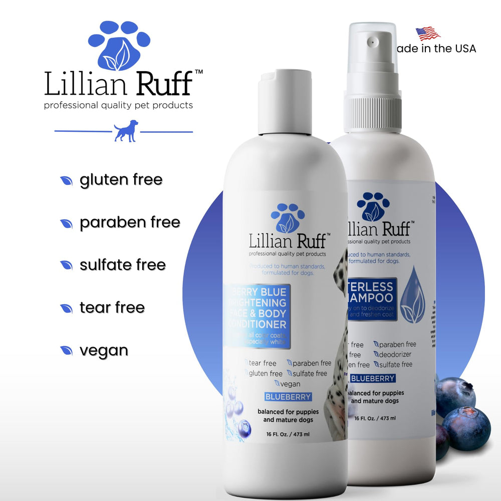 Lillian Ruff Arándano, apto para uso cercano a ojos sin irritación.