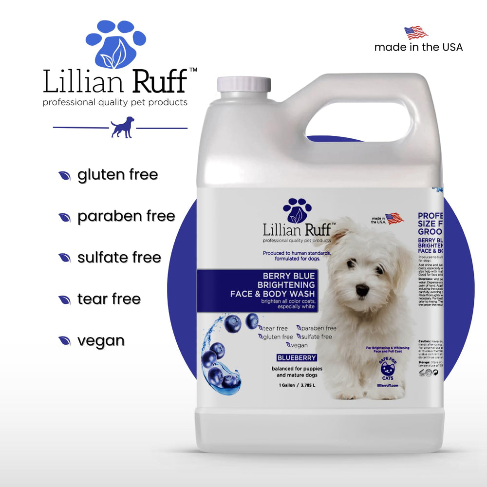 Lillian Ruff PRO Berry Blue: fórmula concentrada que rinde más por uso.