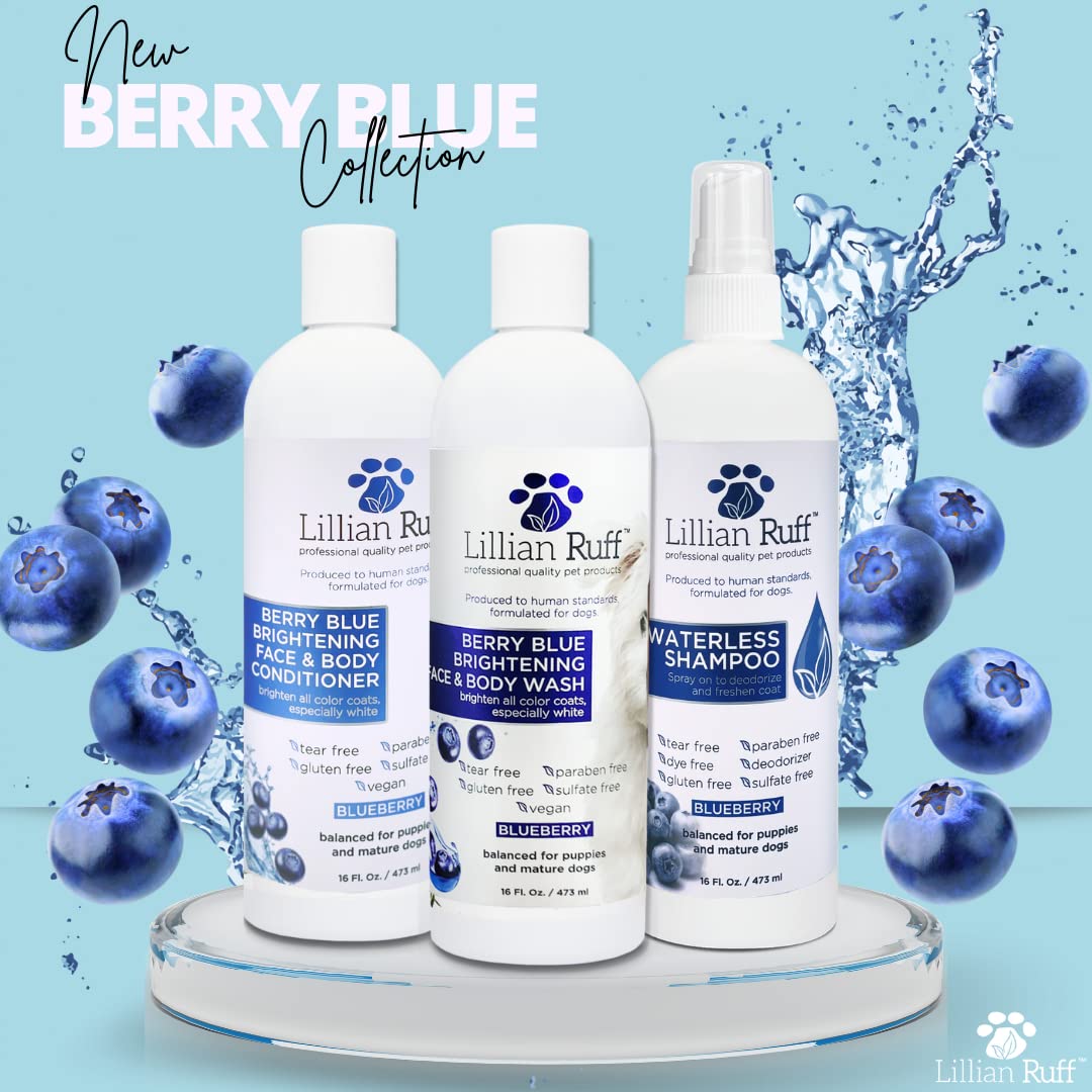 Lillian Ruff PRO Formula Berry Blue hecho-en-eeuu — elaborado en EE. UU. y libre de crueldad.