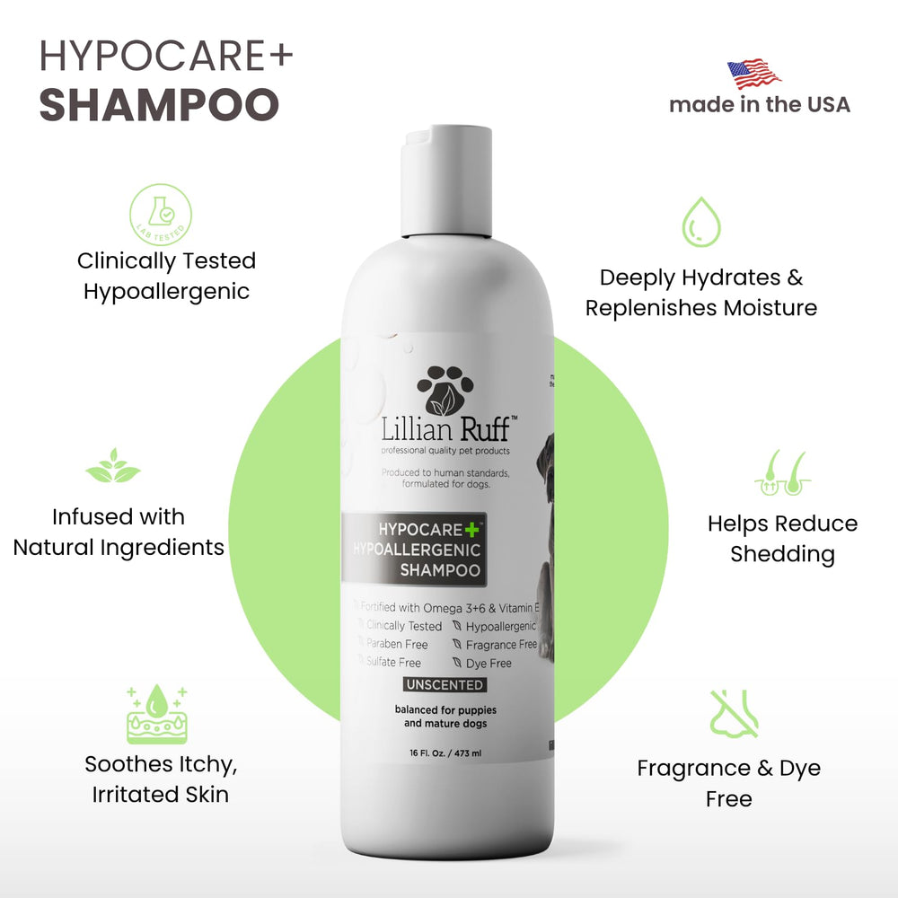 Lillian Ruff HypoCare+ con aceite de coco y linaza cuida la hidratación de la piel