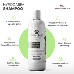 Lillian Ruff HypoCare+ con aceite de coco y linaza cuida la hidratación de la piel