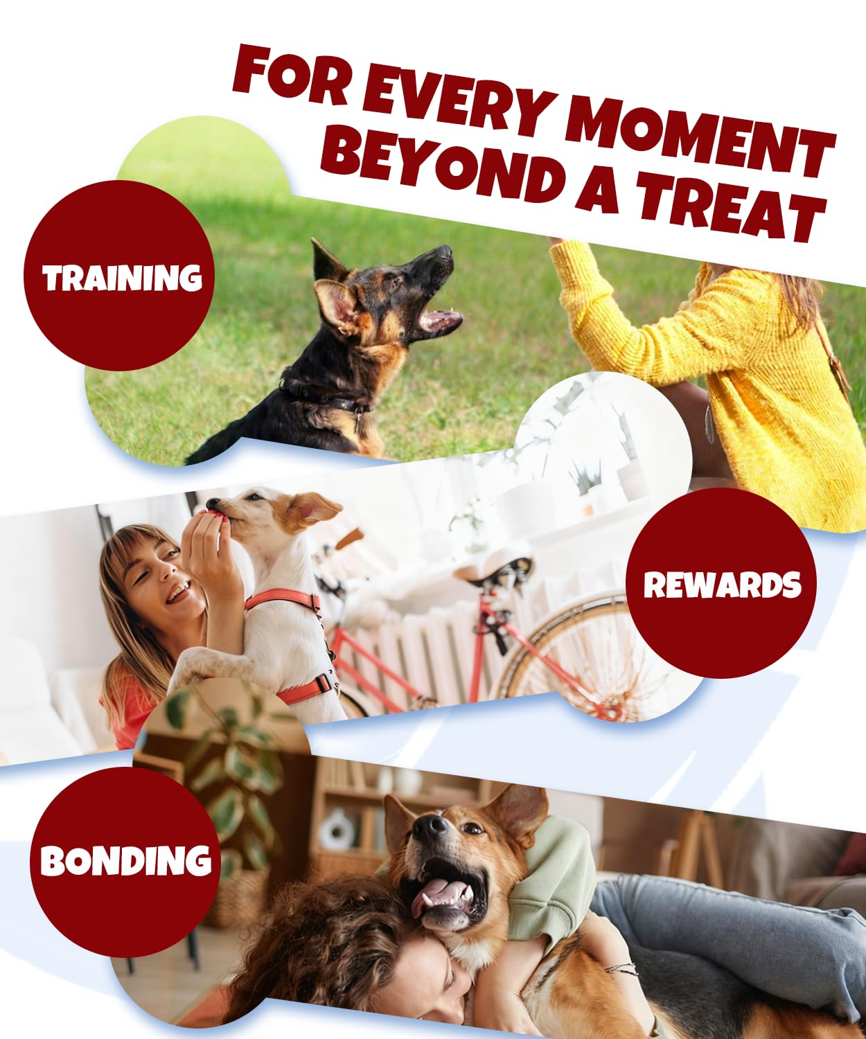 LILSNOOTS snack ligero y proteico, ideal para perros activos.