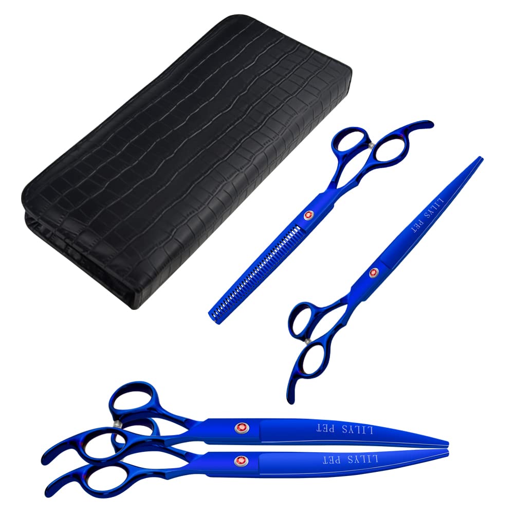 Estuche Lilys Pet para tijeras, almacenamiento seguro.