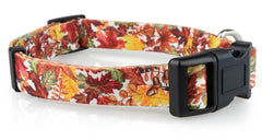 Collar Limeloot para perro con hojas de otoño, ligero y cómodo para paseos