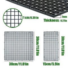 LINLAN divisor negro para acuario, separa grupos de peces con seguridad.