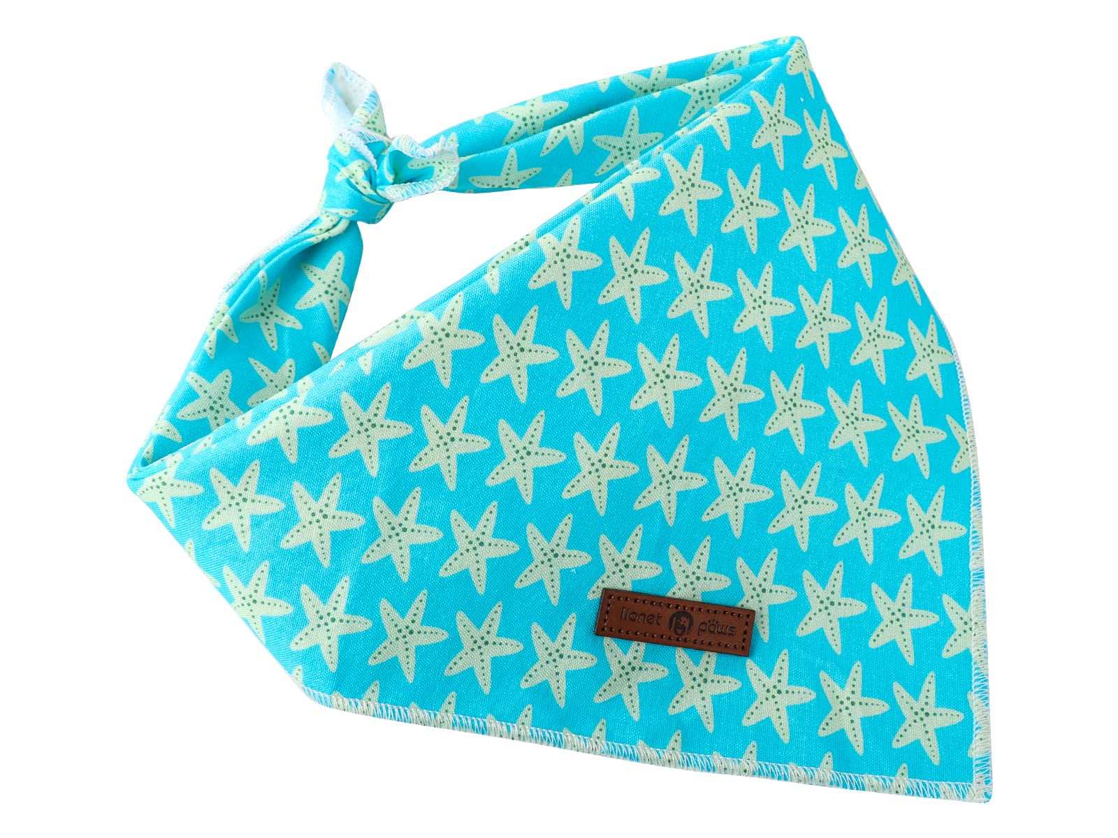 Bandana Lionet Paws para gato, estrella de mar, estilo veraniego