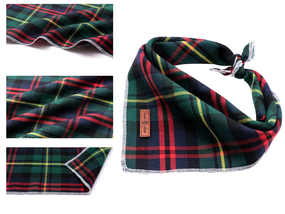 Bandana para perros medianos y grandes Lionet Paws, ajuste cómodo y seguro