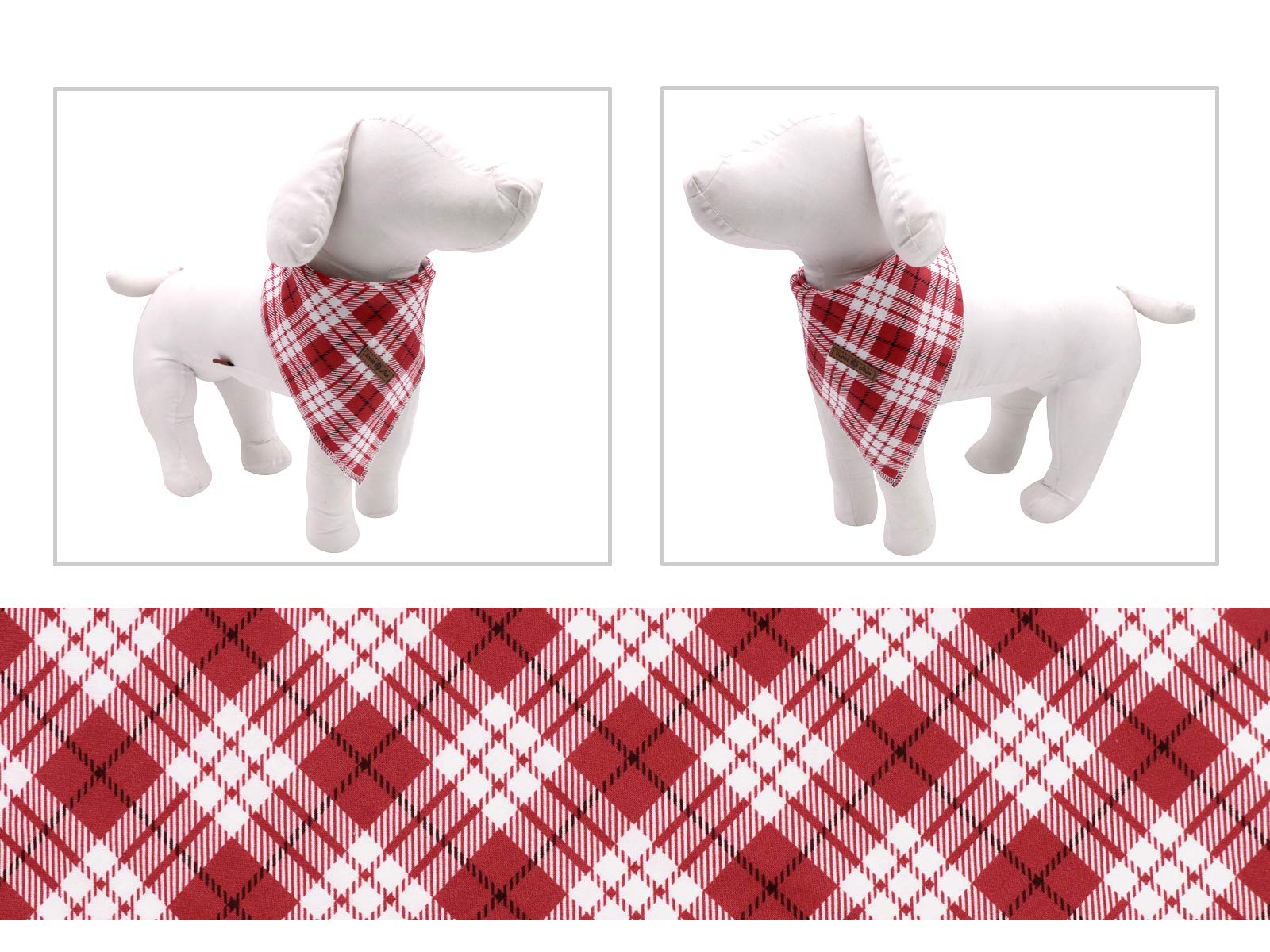 Patrón único Lionet Paws Bandana, diseño llamativo para eventos.