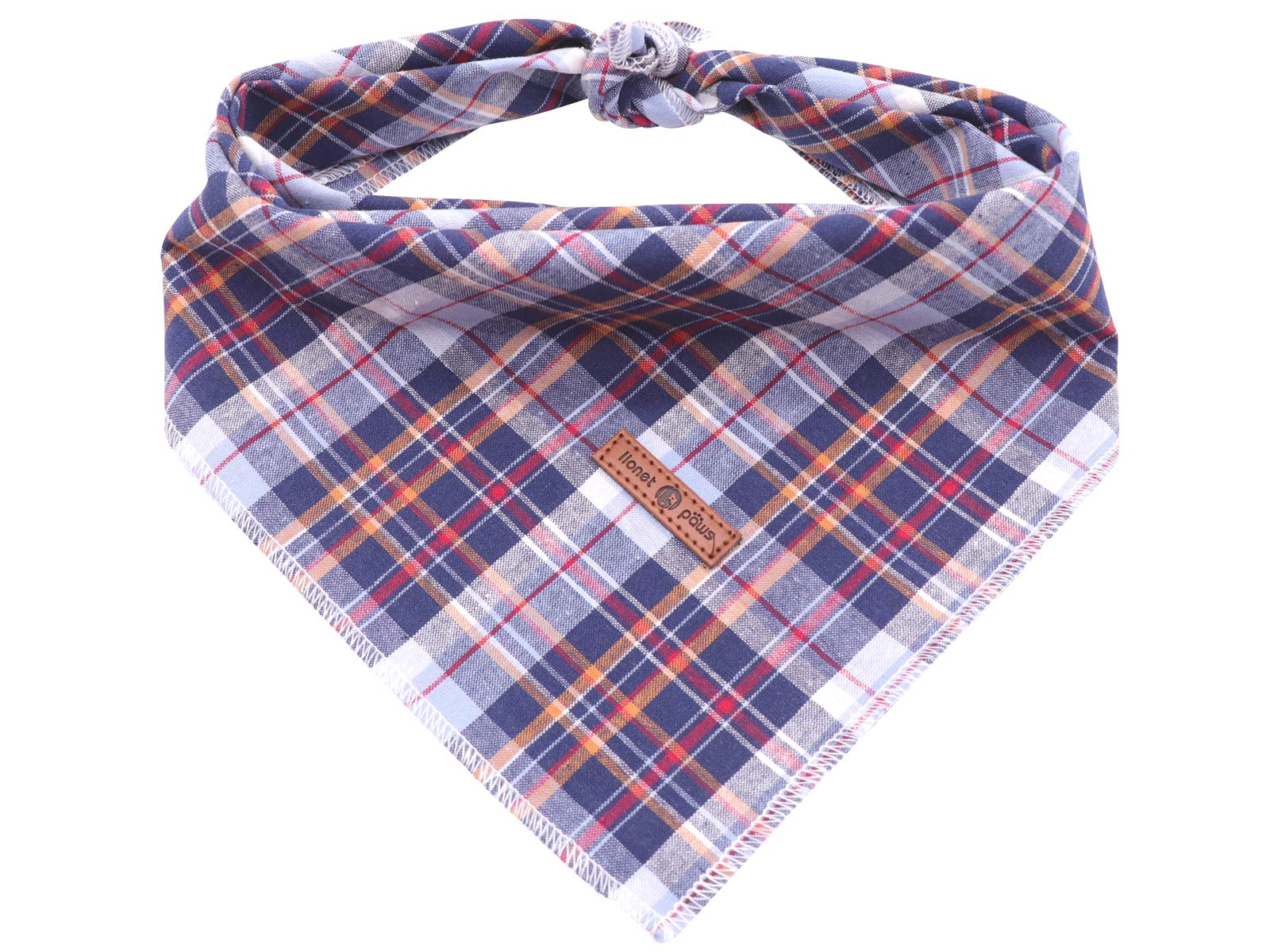 Bandana Lionet Paws de algodón suave para perro, ideal para paseos diarios